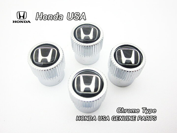 楽天市場】□ホンダUSA□米国US純正エアバルブステムキャップ4個 