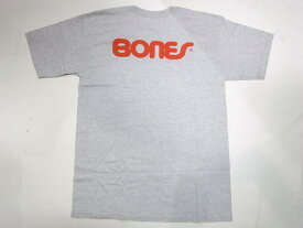 BONES ボーンズ SWISS TEXT BONES ロゴ Tシャツ HEATHER GREY 灰 ヘザーグレー