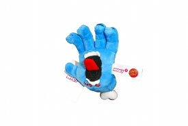 SANTACRUZ x NICI サンタクルーズ x ニキ SCREAMING HAND スクリ―ミングハンド ぬいぐるみ キーホルダー BLUE ブルー 10cm