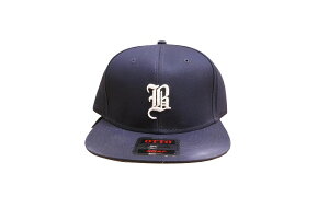 BRONZE AGE �u�����Y�G�C�W B LOGO �I�[���h�r�[���S SNAPBACK CAP �X�i�b�v�o�b�N �L���b�v NAVY �� �l�C�r�[