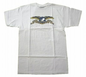 ANTIHERO アンタイヒーロー EAGLE カラーイーグル Tシャツ ホワイト 白　 WHITE/BLUE/MULTI
