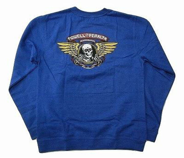 楽天市場】POWELL PERALTA パウエル WINGED RIPPER CREW SWEAT 