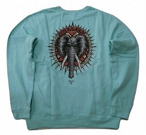 POWELL PERALTA �p�E�G�� MIKE VALLELY CREW SWEAT �o�����[ �G���t�@���g �N���[�l�b�N �X�E�F�b�g �g���[�i�[ MINT �~���g�O���[��