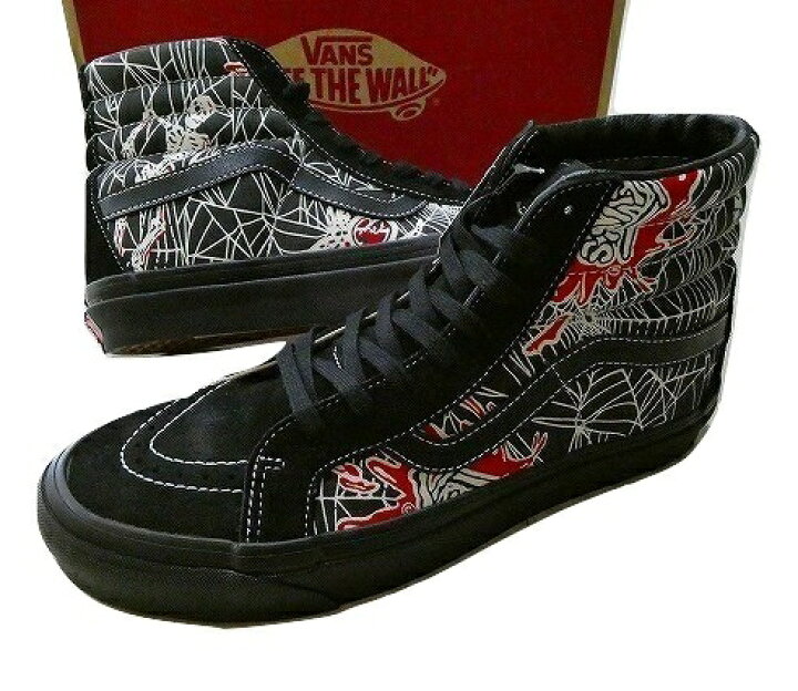 楽天市場】VANS バンズ ANAHEIM FACTORY SK8HI 38 DX SKULL SPIDER 
