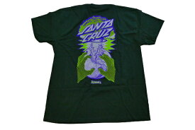 SANTA CRUZ サンタクルーズ KENDALL END OF THE WORLD DOT ケンダル エンドオブザワールド Tシャツ FOREST GREEN フォレストグリーン