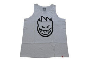 SPITFIRE �X�s�b�g�t�@�C�A BIG HEAD �r�b�O�w�b�h TANK TOP �^���N�g�b�v WHITE ��x��