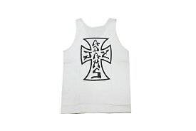 JAY ADAMS ジェイ・アダムス O.G CROSS オリジナルクロス TANK タンクトップ WHITE/BLACK ホワイト/ブラック 白x黒