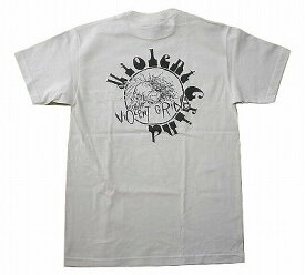 VIOLENT GRIND バイオレントグラインド バック サークルロゴ Tシャツ 白 ホワイト