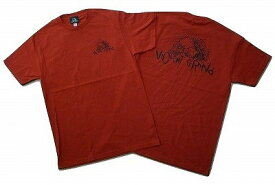 VIOLENT GRIND バイオレントグラインド ＃2 小ロゴ バック 定番グラインドパス Tシャツ 赤x黒 レッド