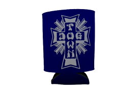 DOGTOWN ドッグタウン CROSS LOGO　クロスロゴ ドリンク クージー COOZIE ROYAL 青　ブルー