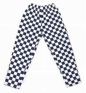 COOKMAN �N�b�N�}�� CHEF PANTS CHECKER NAVY �`�F�b�J�[�p�^�[�� �����O �C�[�W�[�p���c�@��x�� �l�C�r�[