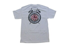 INDEPENDENT x THRASHER インディペンデント スラッシャー コラボ TIME TO GRIND Tシャツ WHITE 白