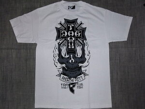DOGTOWN �h�b�O�^�E�� x FAMOUS �t�F�C�}�X �R���{ POTT SKULL �A���h�����[�|�b�g�X�J��&�N���X T�V���c ��x��