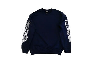 BRONZE AGE �u�����Y�G�C�W LIMITED CREWNECK SWEAT ���~�e�b�h �N���[�l�b�N�X�E�F�b�g NAVY �� �l�C�r�[