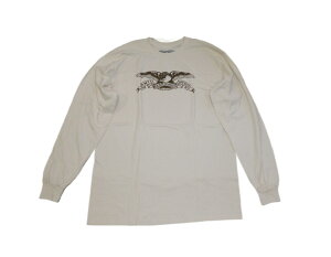 ANTI HERO �A���^�C�q�[���[�@BASIC EAGLE L/S�@�x�[�V�b�N �C�[�O�� �����O�X���[�u ����T�@CREAM /BROWN �N���[��/�u���E��