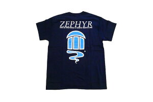 ZEPHYR �[�t�@�[ COLOR ICON �J���[�A�C�R�� �o�b�N���� �t�����g�`�[���R���y �����S LOGO T�V���c NAVY/BLUE ���@�l�C�r�[/�u���[