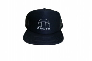 Z-BOYS �W�[�{�[�C�Y�@���S�v�����g TRUCKER CAP �|�� ���b�V���L���b�v NAVY/WHITE�@�� �l�C�r�[/�z���C�g