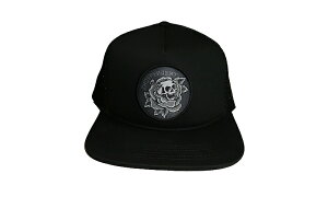 INDEPENDENT DRESSEN SKULL ROSE SNAPBACK STRUCTURED CAP �C���f�B�y���f���g �h���b�Z�� �X�J�����[�Y �X�i�b�v�o�b�N ���b�V���L���b�v BLACK �� �u���b�N