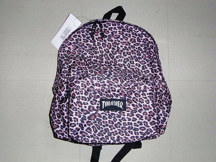楽天市場】THRASHER スラッシャー レオパード LEOPARD バックパック  