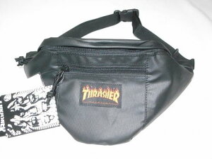 THRASHER �X���b�V���[ FLAME MAG �t���C�� �t���[�����S POLY900D PUCOAT �E�G�X�g�|�[�` �� �u���b�N