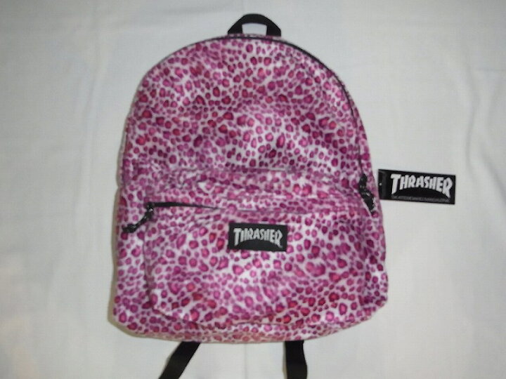 楽天市場】THRASHER スラッシャー ベロアファー素材 定番型BACKPACK  