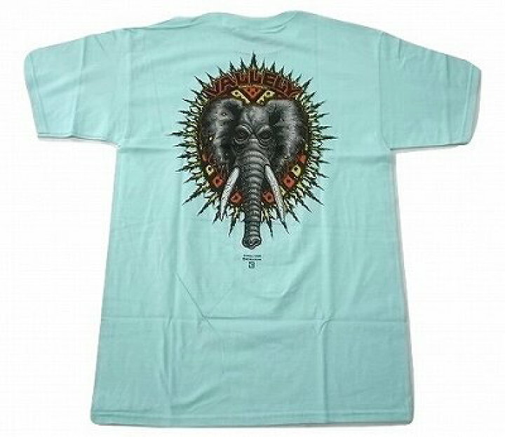楽天市場 Powell Peralta パウエル Mike Vallely Elephant マイク バレリー エレファント Tシャツ Celadon エメラルド Jonny Bee