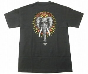 POWELL PERALTA �p�E�G�� MIKE VALLELY ELEPHANT �}�C�N �o�����[ �G���t�@���g T�V���c BLACK �� �u���b�N