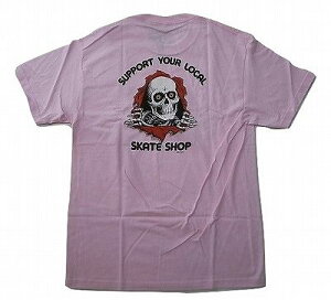 POWELL PERALTA �p�E�G�� SUPPORT YOUR LOCAL SKATE SHOP �T�|�[�g���A���[�J�� ���b�p�[ T�V���c ���C�g�s���N