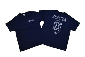 ZEPHYR �[�t�@�[ ZP��N2 NV �o�b�N���� �t�����g�`�[���R���y �����S LOGO T�V���c NAVY ���@�l�C�r�[