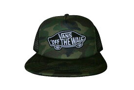 VANS バンズ　CLASSIC PATCH OFF THE WALL パッチロゴ メッシュキャップ　CAMO 迷彩