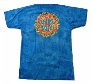SLIME BALLS �X���C���{�[���Y SB LOGO NEON BLUE CRYSTAL TIEDYE �X���C���{�[�� �l�I���u���[�N���X�^���^�C�_�C T�V���c