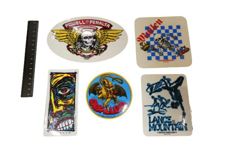 楽天市場】POWELL PERALTA パウエル STICKER SET 5PCS ステッカー 5枚 