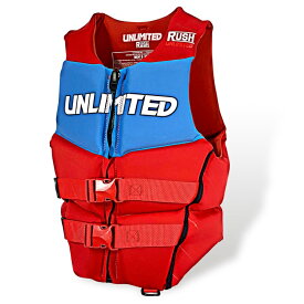 UNLIMITED RUSH ライフジャケット 大人用 水上バイク ジェットスキー ネオプレン 小型船舶特殊 メンズ ユニセックス JCI予備検査 UV2201