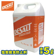 塩害腐食防止剤 DESALT(デソルト) 原液5L(44274) ソルトリムーバー ジェットスキー 水上バイク ボート 船…