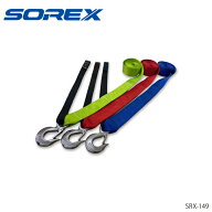 SOREXトレーラー ウインチ ベルト 交換 ステンレスフック ウインチストラップ 6m ソレックス 純正 ジェッ…