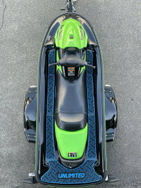 デッキマット テープ付き STX-15F/12F用 UNLIMITED UL51032 レクタングル Kawasaki 専用 ジェットスキー