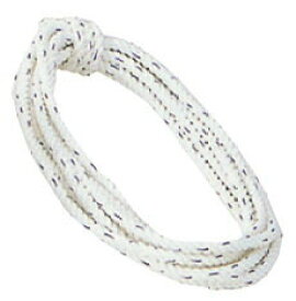 係船ロープ 1本 8φ×18m アンカーロープ 白/ホワイト 00363