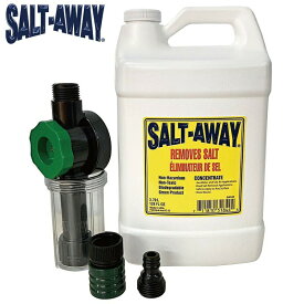 塩害腐食防止剤 SALT-AWAY ソルトアウェイ 原液 3784ml +ミキサーセット PWC 船 塩害防止 錆防止 錆び止め メンテナンス SA-128M