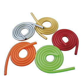 カラー フューエルホース 外径Ф8mm 長さ100cm 全5色 銀/緑/赤/橙/金色 JL15001