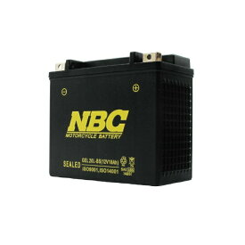 NBC ゲルバッテリー KAWASAKI / SEA-DOO 4ストローク (2016-) SPARK エヌビーシー NBC-20L-BS