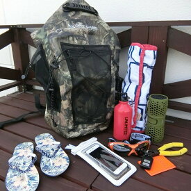 DRYCASE ドライケースバックパック　簡易防水 3ロール　デイバッグ アウトドア ツーリング アメリカブランド BAG カバン 鞄 リュック リュックサック