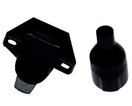 電気配線 7極コネクター 配線ソケット ( 車側 ) 強化プラスチック製 トレーラー部品 201-02P