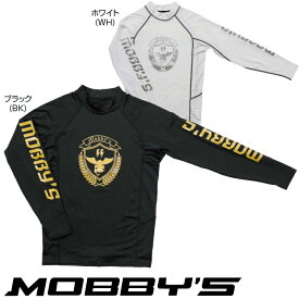 MOBBY'S 長袖ラッシュガード 男性 UVガード UVケア ジェットスキー 黒/白 M/L/XL/XXL OA-3600