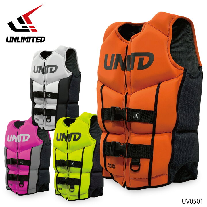 楽天市場】ライフジャケット 海 大人用 ジェットスキー UNLIMITED RUSH  