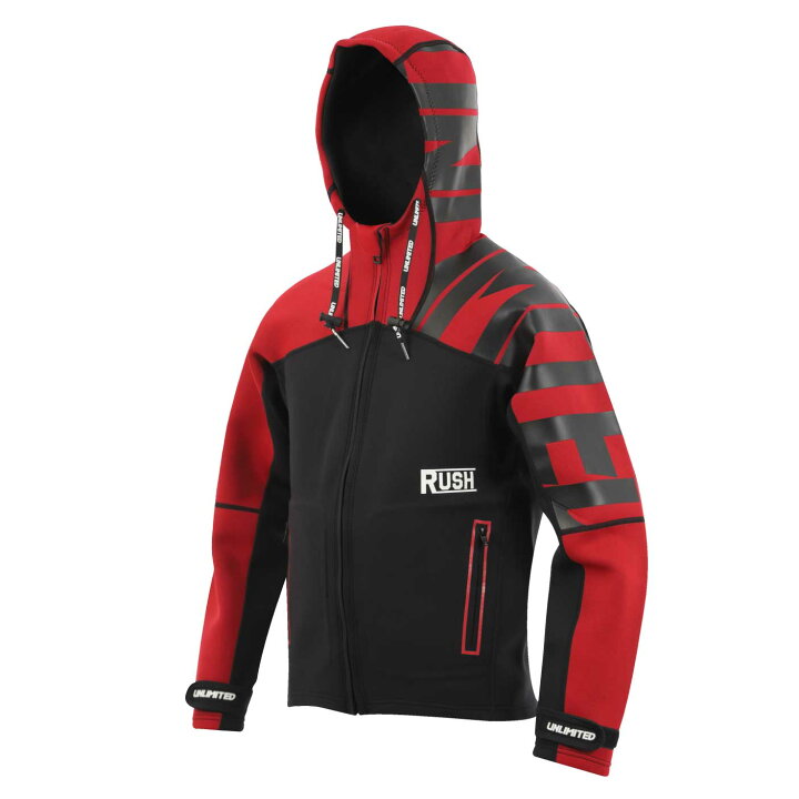 楽天市場】UNLIMITED ネオプレン マリンコート RUSH COMPETITION COAT 