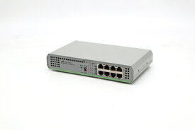 送料無料 アライドテレシス AT-GS910/8 Gigabit Switch 中古 本体のみ L2スイッチ ポート数：8 1900103