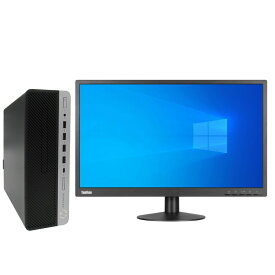 【中古パソコン】【液晶セット】【Windows10 64bit搭載】【Core i5 7500搭載】【メモリー8GB搭載】【HDD1TB搭載】【DVDマルチ搭載】 HP Pro Desk 600 G3 SFF （1221467）