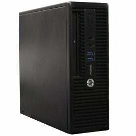 送料無料 2015年モデル HP ProDesk 400 G3 SFF 単体 Windows10 64bit 第6世代 Core i5 メモリー8GB HDD1TB DVDマルチ 中古デスクトップパソコン 中古 パソコン【30日保証】1220433