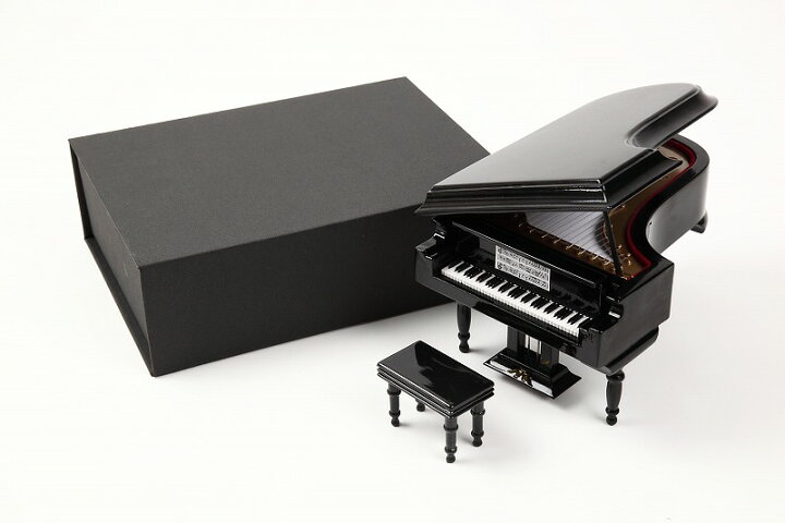 楽天市場】ミニチュア楽器 グランドピアノ 18cm 黒 : サンライズ 