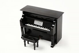 ミニチュア楽器　アップライトピアノ　　黒